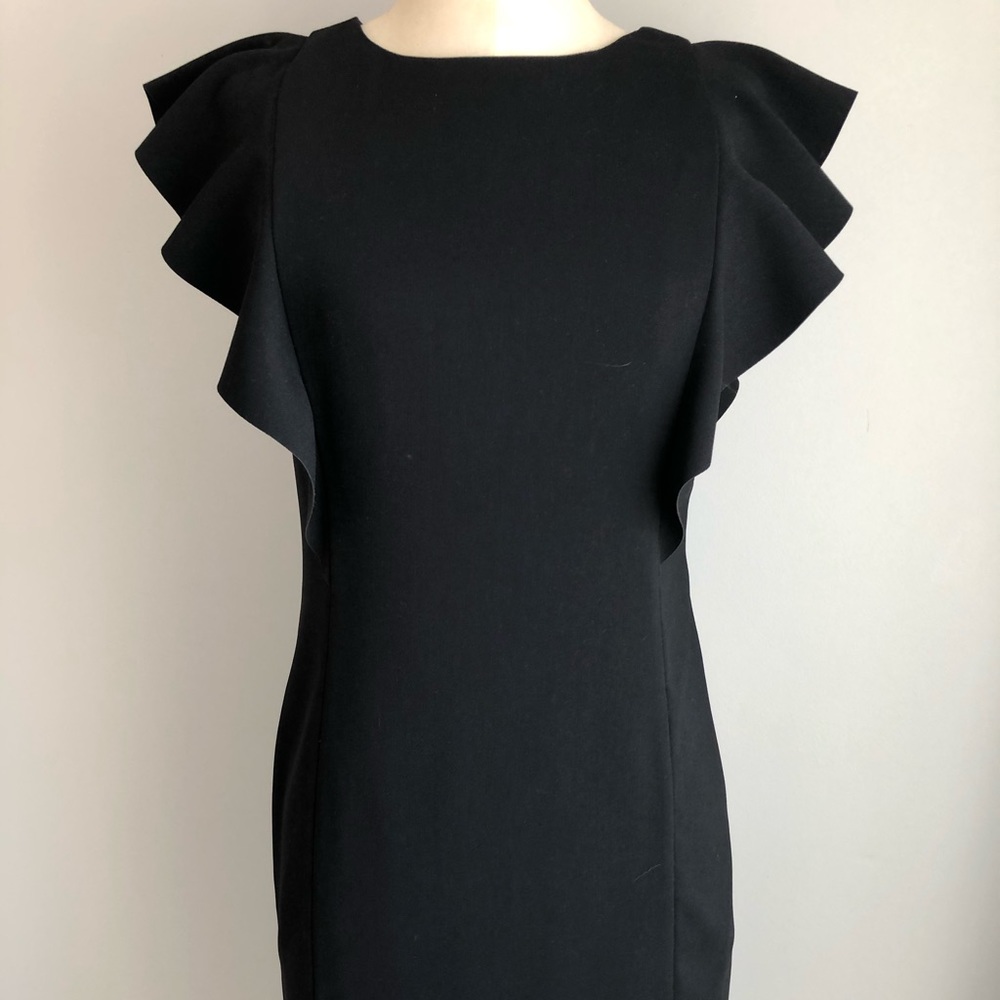Lord and Taylor black shift dress